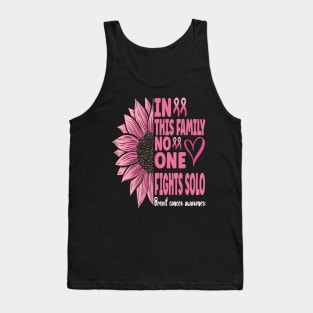 Breast Cancer Support Family Breast Cancer Awareness Tank Top
